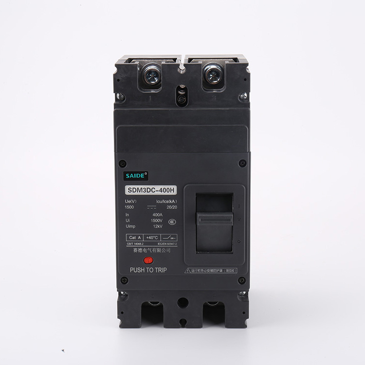 400A Новая энергия AC DC Mccb 2P 3P